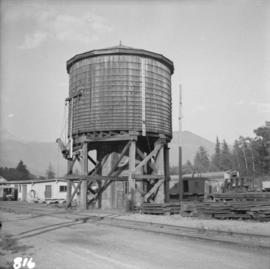 Water tank at Pacific Great Eastern Brackendale yards