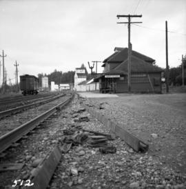 C.P.R. station in Abbotsford, B.C.
