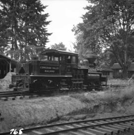 Shay #1 locomotive at the Cowichan Valley Forest Museum