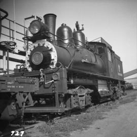 Elk Falls Ltd. locomotive in Campbell River