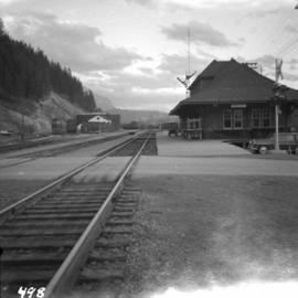 C.P.R. station at Golden, B.C.