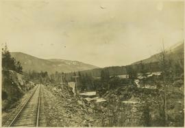 Railroad along the Skeena River
