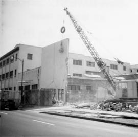 Demolished site of Nelson Laundries Ltd.