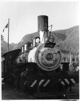 Canfor Locomotive 113 Woss Camp, Vancouver Island
